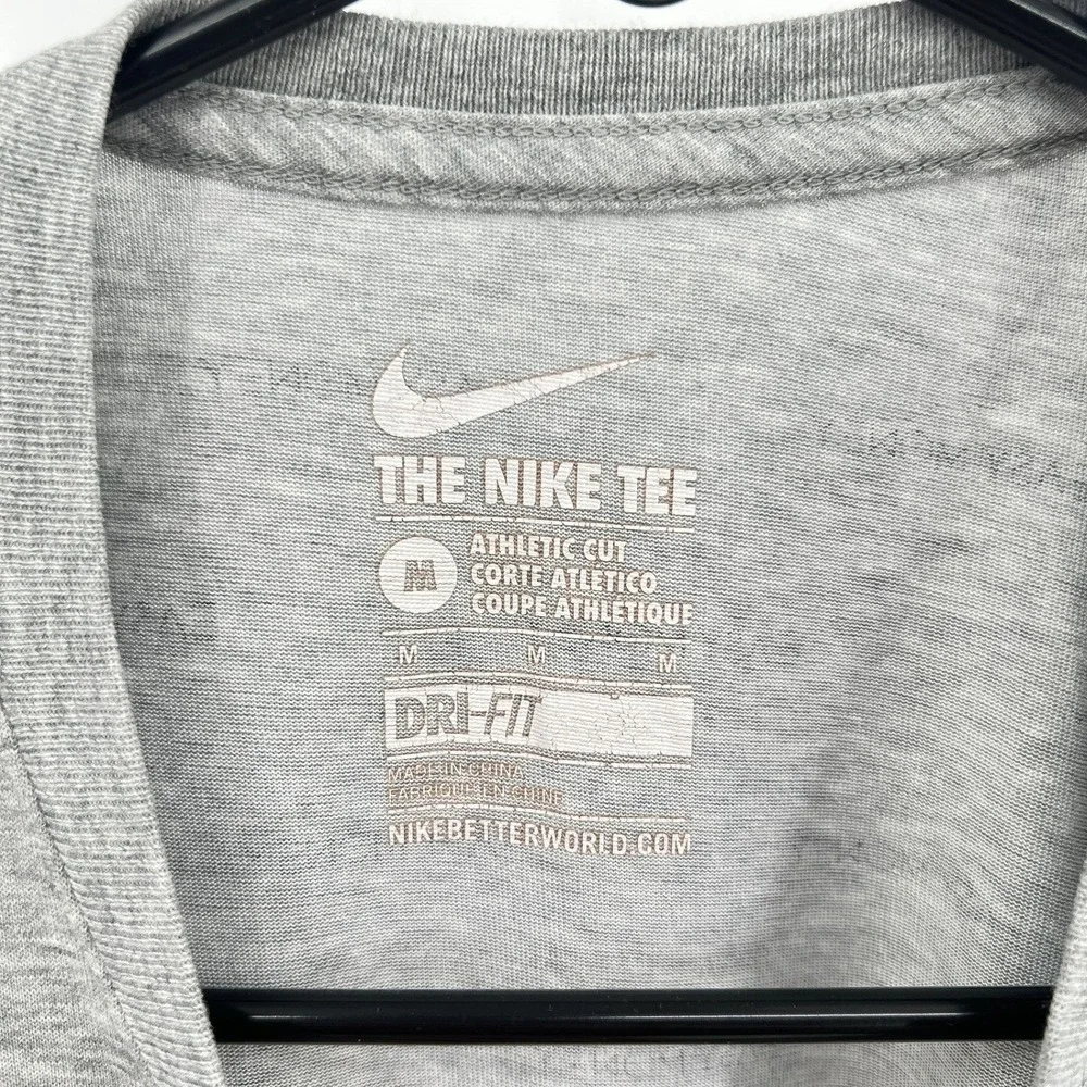 Nike KD Easy Money Dri-FIT T-Shirt Medium Gray Kevin Durant Basketball Athletic‎